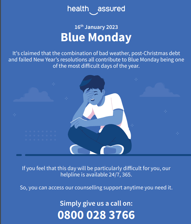 Blue Monday: what is it and what to do about it! | DGHE